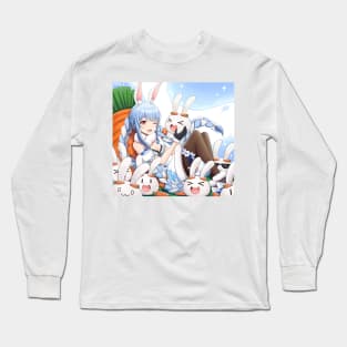 Usada Pekora Long Sleeve T-Shirts for Sale | TeePublic